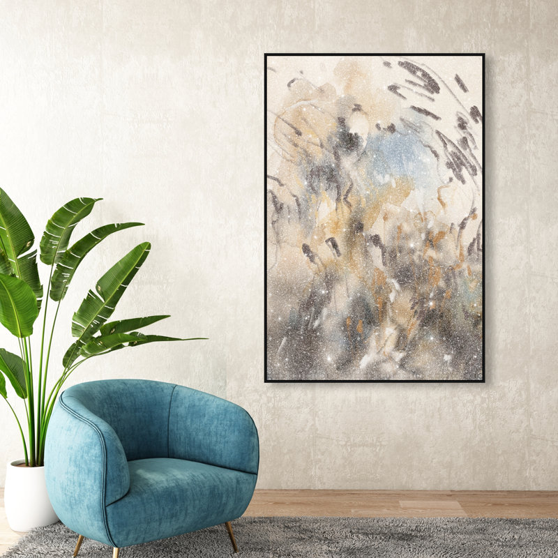 Leave It All Behind Print by Oliver Gal, 31"H x 21"W, Black Floater Frame