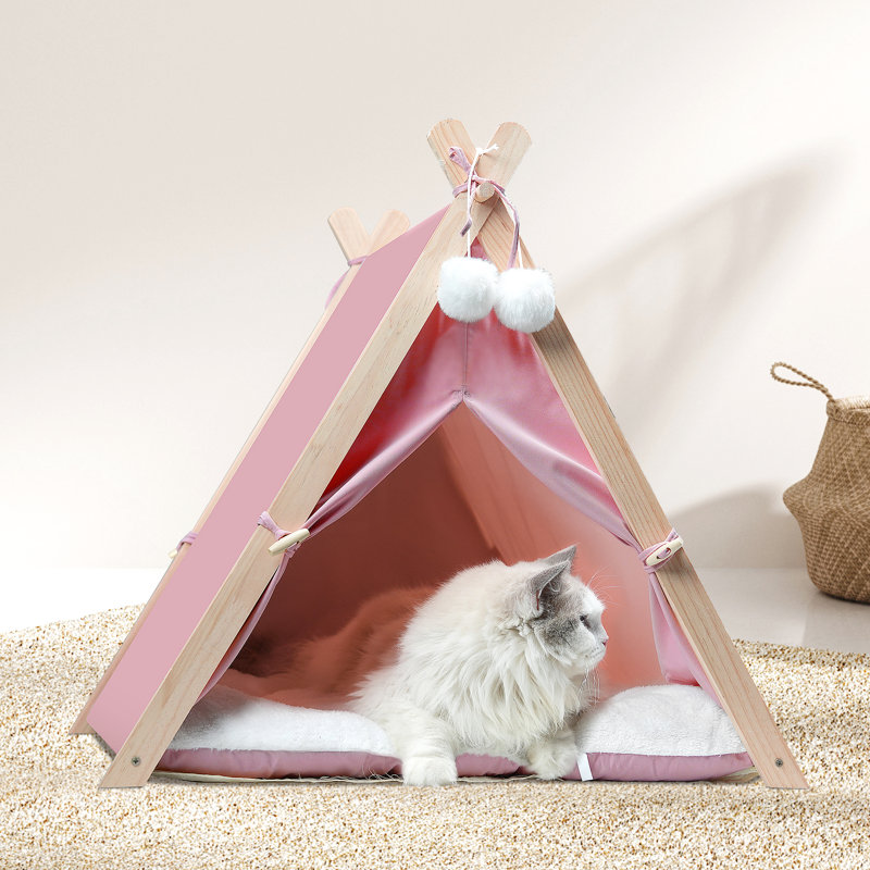 Lit pour chat Brylan, Rose