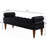 Upholstered Long Bed Bench With Tufted Buttons