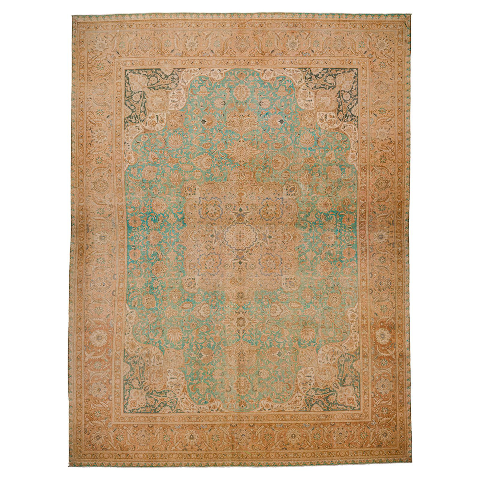 Home and Rugs One-of-a-Kind 9'9'' x 12'9'' 1990s Area Rug in Beige ...