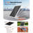 Solar Battery Trickle Charger Kit 20W 12V with Built-in MPPT Controller