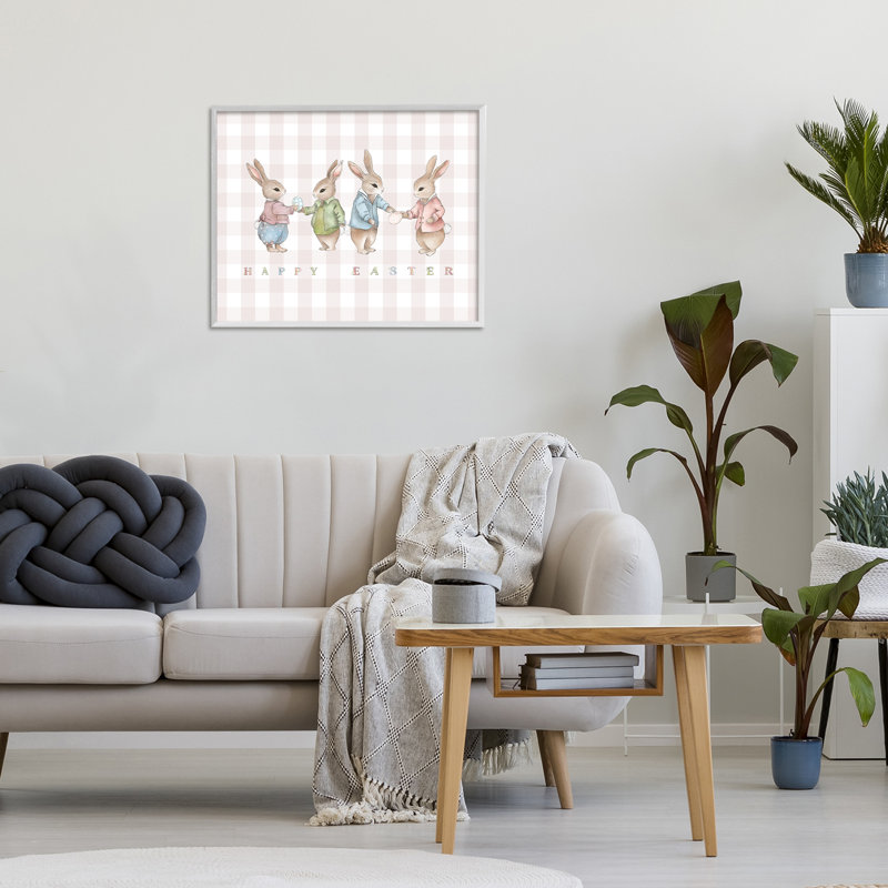 Giclée de Pâques, lapins de Pâques, estampe numérique, par Leah Straatsma, H 16 po x l 20 po