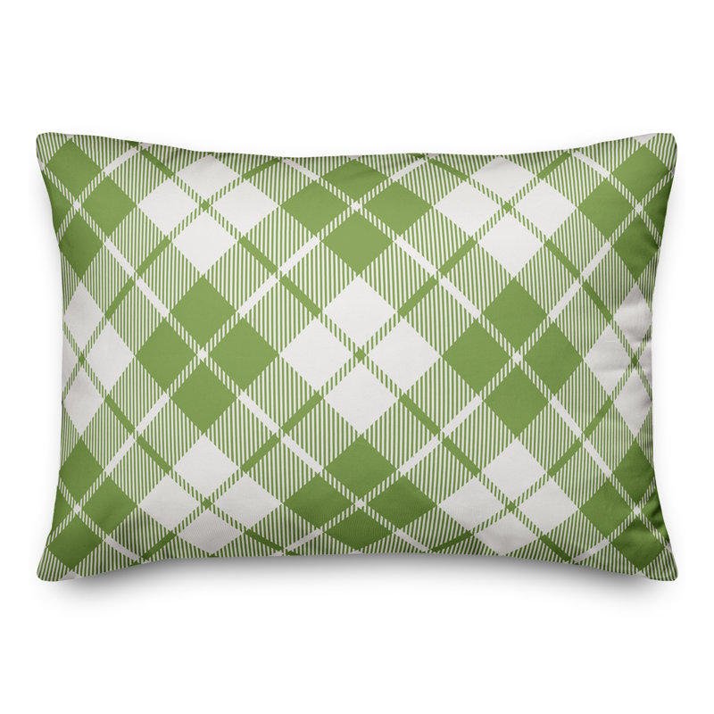  Housse de coussin Christmas, Vert clair, 14 po x 20 po