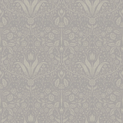 Triste Floral Wallpaper