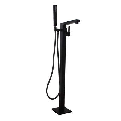 1 Handle Bathroom Clawfoot Tub Faucet with Diverter