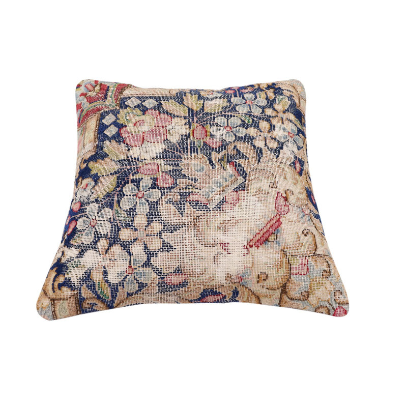 Housse et insert de coussin carré 100% laine