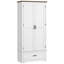 Armoire de rangement pour garde-manger de 69 po de hauteur, armoire de rangement autoportante Farmhouse avec 2 portes, tiroir et tablettes-302404854