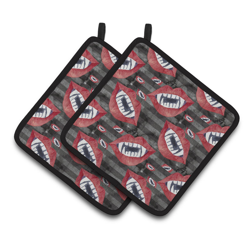Caroline's Treasures Halloween Polyester Potholder
