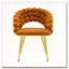 Chaises de salle à manger en velours-922864937