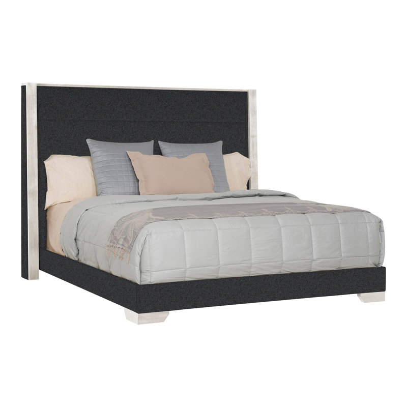 Thom Filicia Home Century Club King Bed, Ian Lagoon, Casa Blanca, No
