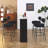 Emielia  Modern Counter Height Bar Stools , 28 Inch Upholstered Barstools with Curved Open Back & Round Seat, Plush Bouclé Fabric Bar Chairs for Kitchen Island, Dining Counter & Home Bar, Comfortable & Stylish-965513534