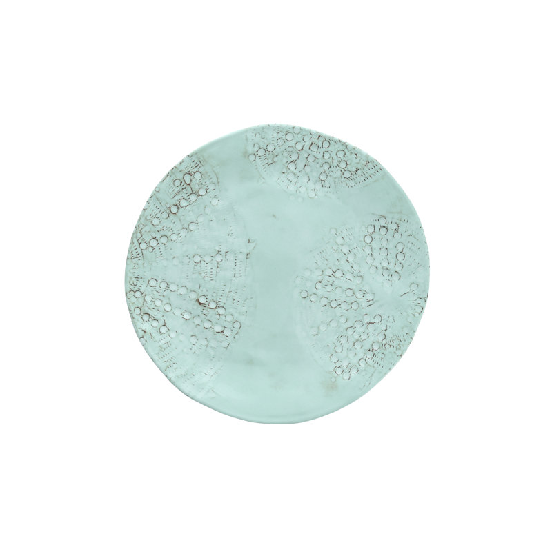 Eddie 11.25" Melamine Dinner Plate, Mint Green