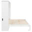 Grand lit escamotable mural et USB-1133398253