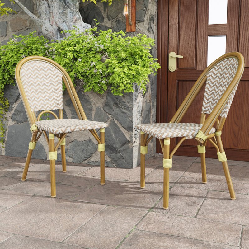 Chaise d'appoint Sheley, Brun