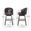 Tabouret de bar en similicuir pivotant de 30,25 po Farmington-120536293-129460734