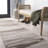 Martha Stewart 300 Hand Tufted Wool/Cotton with Latex Abstract Rug in Beige-277627911