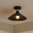 Chiyoda Steel Semi Flush Mount