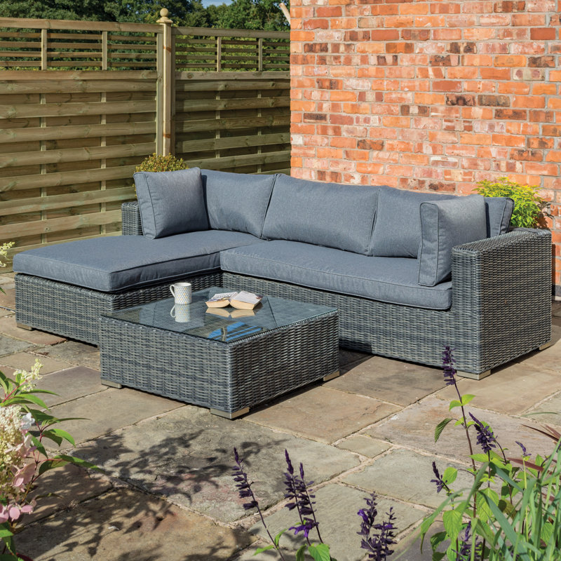 Rowlinson Vienna Rattan Lounger Set