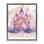«Pastel Princess Castle», art mural sur toile flottante encadré, design par Jesse Keith