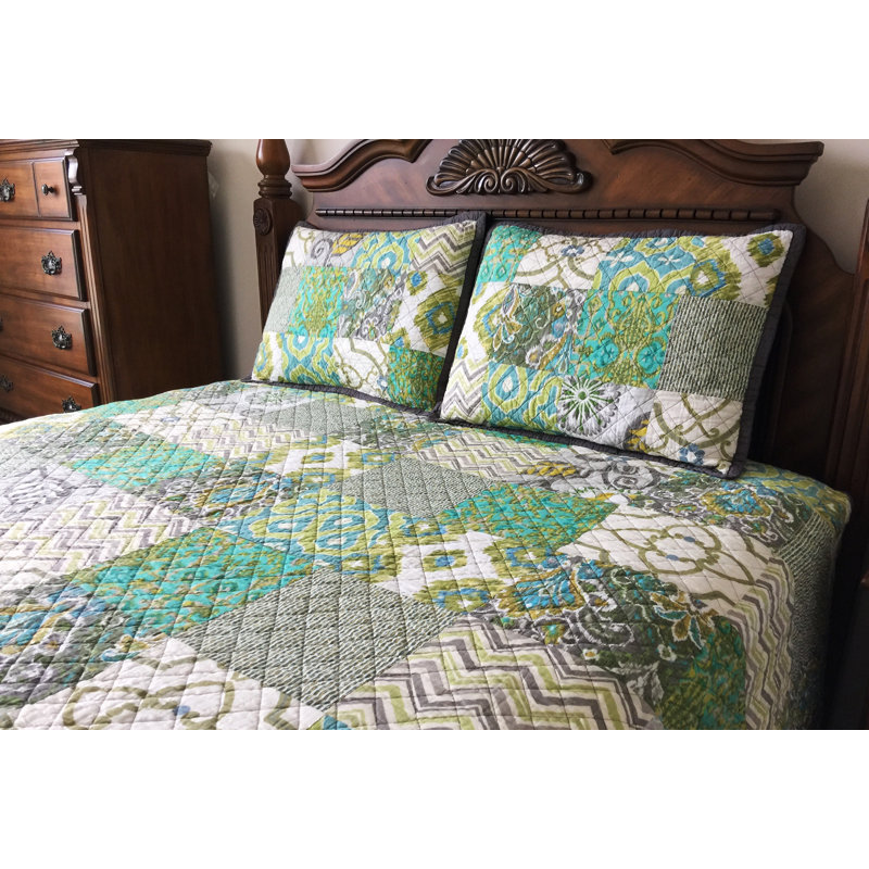 Athena Patchwork Sham Set