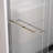 56 - 60" Width Finished Double Sliding Glass Shower Enclosure With Tempered Glass, Easy To Install And Rust In Bathroom Adjustable 1/4"  6Mm  Waterproof For