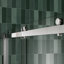 Porte de douche coulissante Bypass avec verre trempé épais-113150667