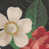 Velours noir floral