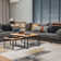 Abrienne Soft Lines Gold/Grey/Black Rug