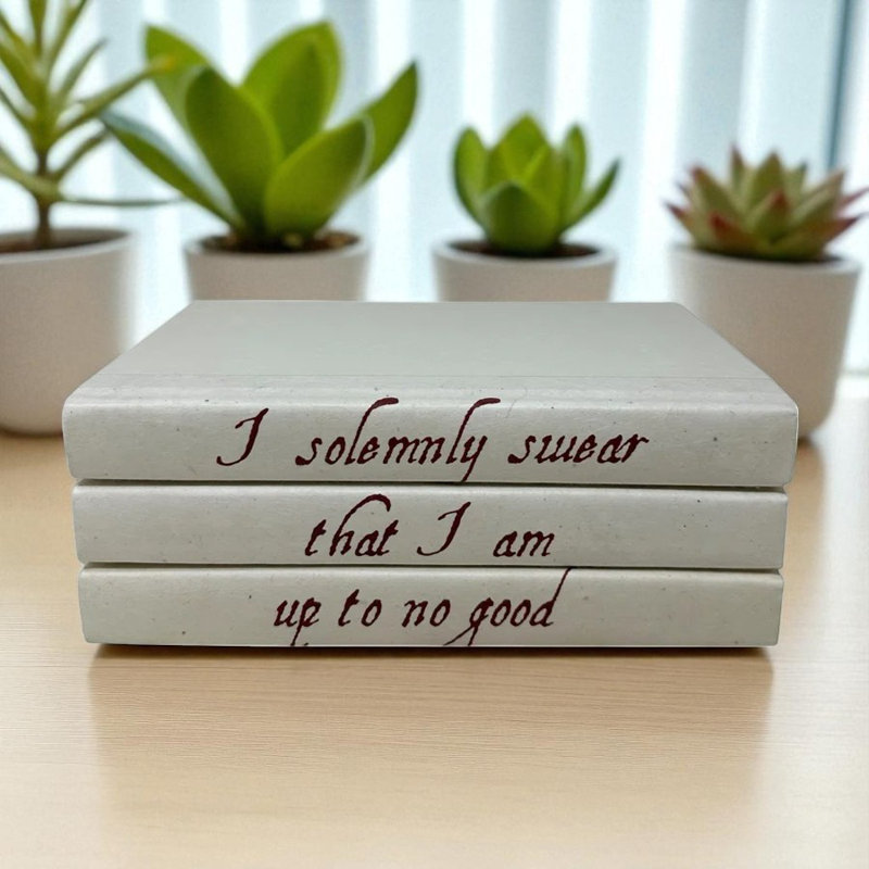 Quote Handmade Decorative Book