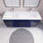 59.05'' Double Bathroom Vanity with Acrylic Top-646813813