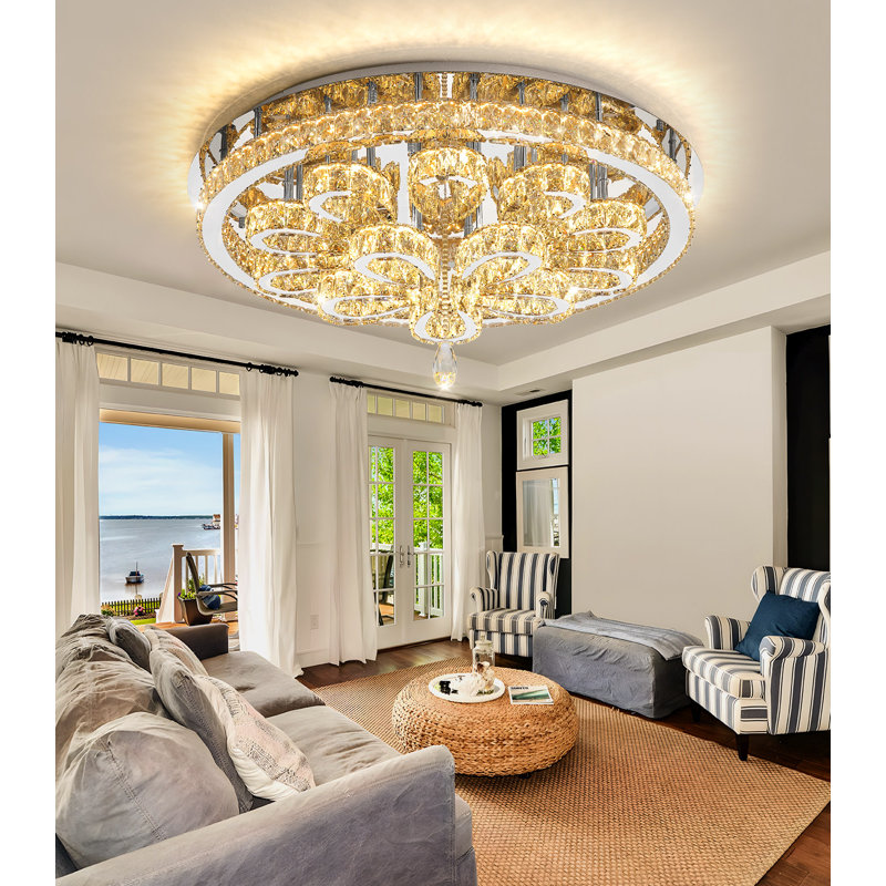 Modern Led Dimmable Crytsalchandelier