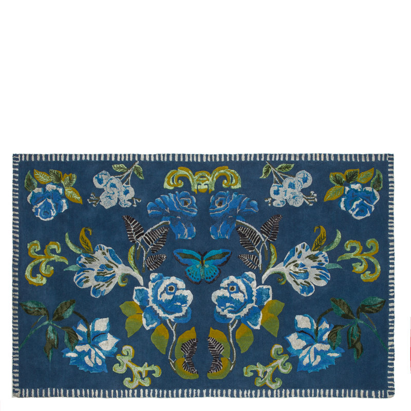 Eleonora Cobalt Rug, Rectangle 8'2" x 11'6"