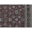 Tapis oriental en laine noué à la main en rouge / noir