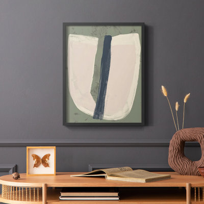 Papier découpé encadré III - bois massif