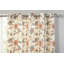 Shelley Fully Lined Ready Made Floral Eyelet Curtains Multi-1623749494