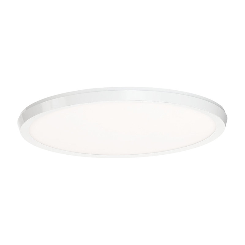 Plafonnier encastré à DEL Argo, Blanc, H 1,13 po x l 15,38 po x P 15,38 po, 3000 K