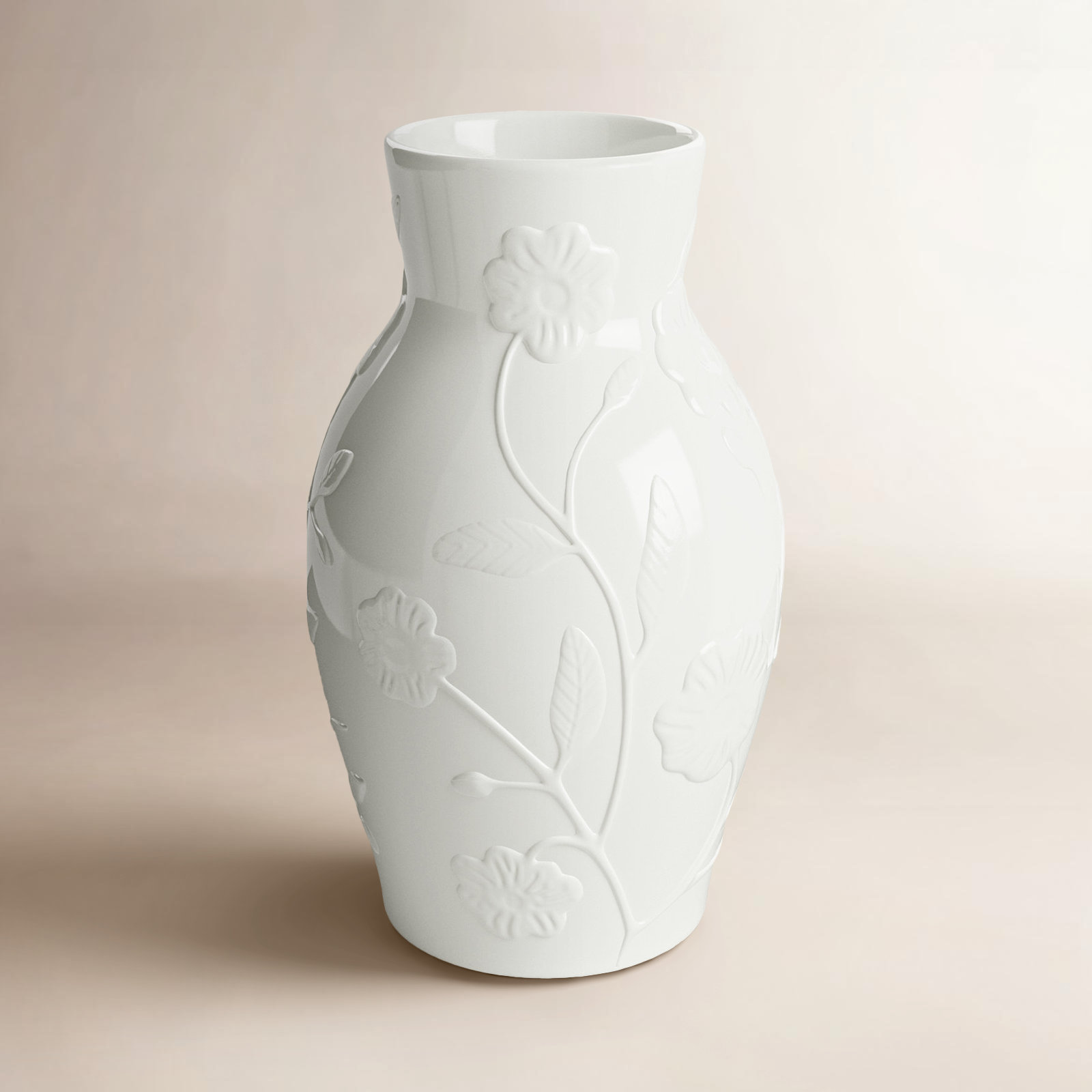 James 16.5'' Handmade Ceramic Table Vase