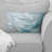Silver Shimmer - Abstract Landscapes Printed Throw Pillow