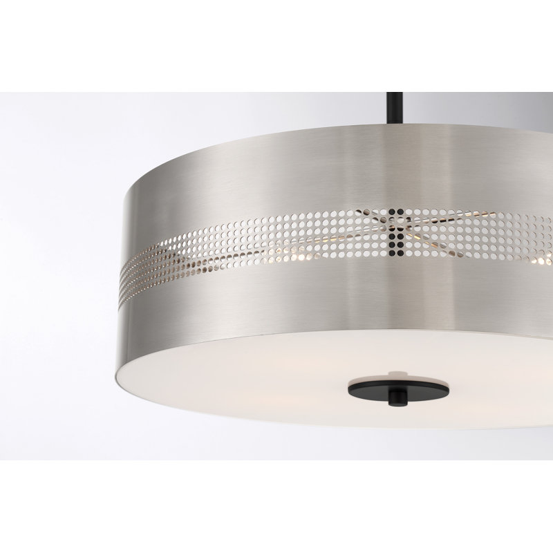 Rennen 1 - Light Silver Single Pendant