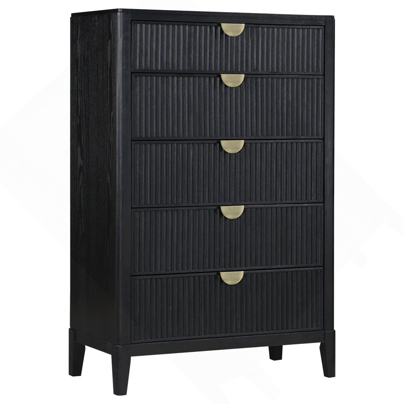 Commode et commode divisées - Rangement polyvalent pour chambre à coucher / salon, style classique avec tiroirs profonds et accès facile