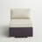 Convene Armless Patio Chair with Cushions-752805570