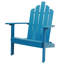 Chaise Adirondack en bois massif Ivania-386741647