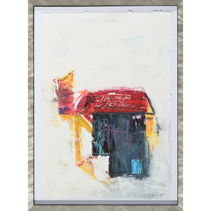 Happy Village 1 Framed Painting