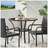 Outdoor Resin Table, Old Version 56225.00TBLBRN