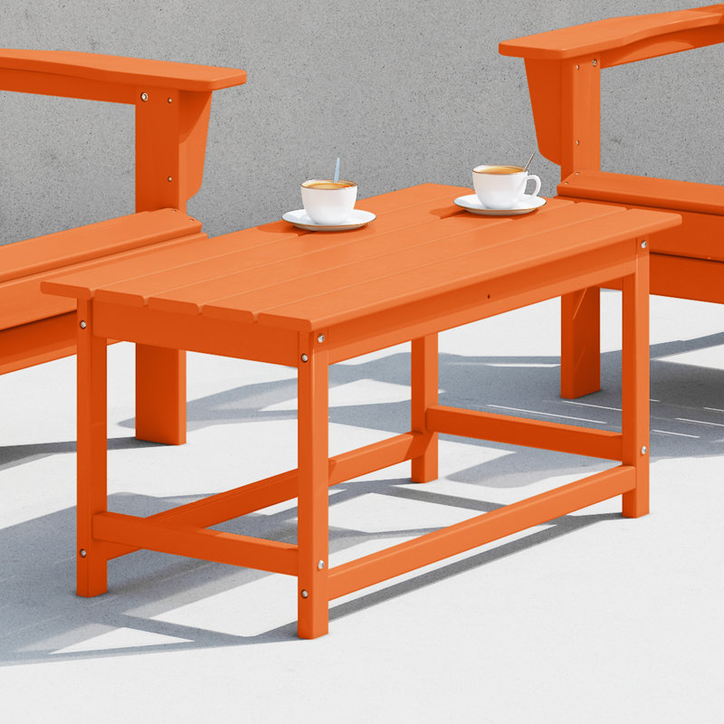 Table basse d'extérieur Laguna, Orange