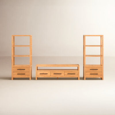 Modica 127" Pine Entertainment Center