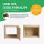 Base de meuble-lavabo simple 24 po-120642113