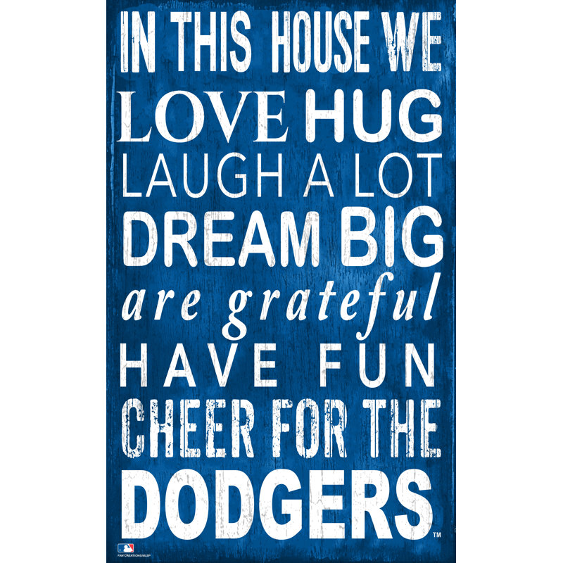 « mlb team », art textuel, Dodgers de Los Angeles
