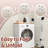 Clothes Drying Rack, Foldable 2-Level Laundry Drying Rack, Free-Standing Airer, Tall Hanging Bar, 2 Height-Adjustable Wings, 24 Drying Rails-393591189