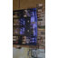 Armoire de table de bar Kodeah de 62,99 po avec DEL et tiroir, mini bar à liqueur avec rangement à 8 niveaux et porte-verres à pied, support de bar à vin avec porte en verre et support à vin réglable, comptoir en forme de croissant pour pub-1959295874